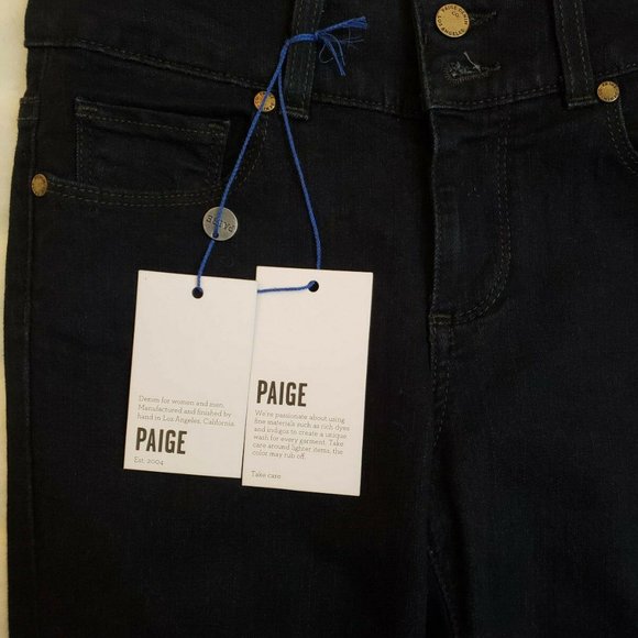 Paige Jeans Hidden Hills High Rise Straight - Picture 3 of 6